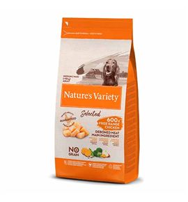 NATURES VARIETY SELECTED ADULT MEDIUM POLLO PIENSO PARA PER