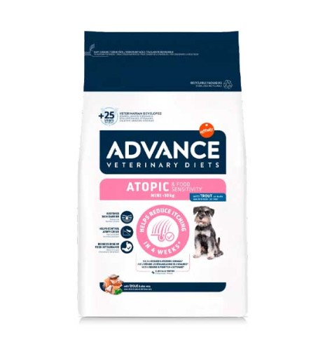Advance Veterinary Diets Atopic Mini pienso para perros Advance Veterinary Diets Atopic Mini pienso para perros