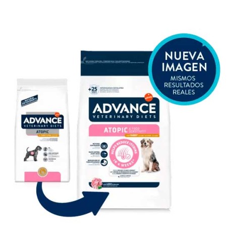 Advance Veterinary Diets Atopic Rabbit & Peas pienso para perros - Nueva imagen