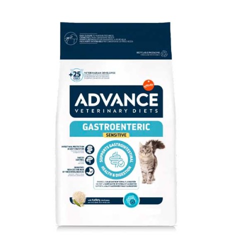 Advance Veterinary Diets Gastroenteric Sensitive pienso para gatos Advance Veterinary Diets Gastroenteric Sensitive pienso para gatos