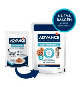 Advance Veterinary Diets Gastroenteric sobre en salsa para gatos - Nueva imagen