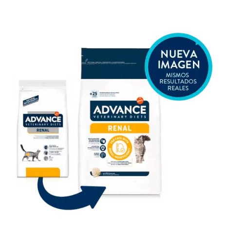 Advance Veterinary Diets Renal pienso para gatos - Nueva imagen