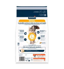 Advance Veterinary Diets Renal pienso para gatos - Reverso