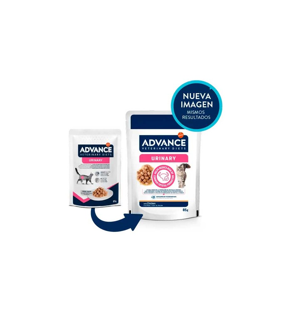Advance Veterinary Diets Urinary sobre en salsa para gatos - Nueva imagen
