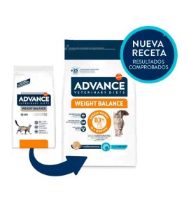 Advance Veterinary Diets Weight Balance pienso para gatos - Nueva receta