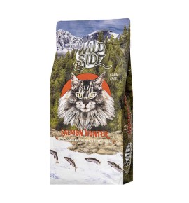 Wild Side Salmon Hunter Salmón pienso para gatos 2kg - Lateral