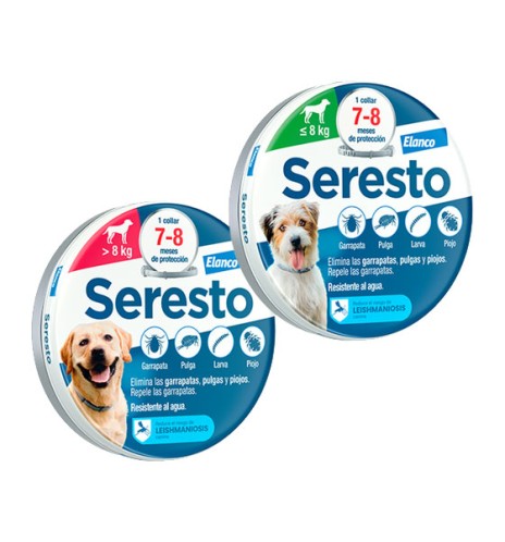 Seresto Collar Antiparasitario para perros