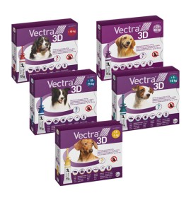 Vectra 3D Pipetas Antiparasitarias para perros