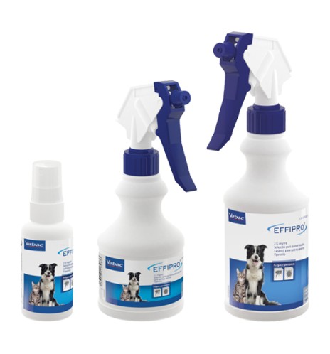 Effipro Spray Antiparasitario para perros y gatos