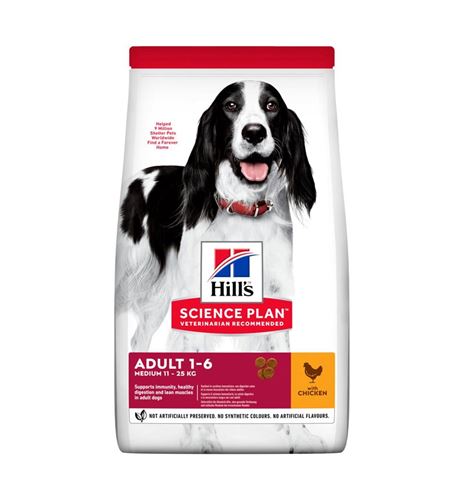 Hill's Science Plan Medium Pollo pienso para perros adultos