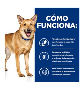 Hill's Prescription Diet Digestive Care i/d pienso para perros - Cómo funciona