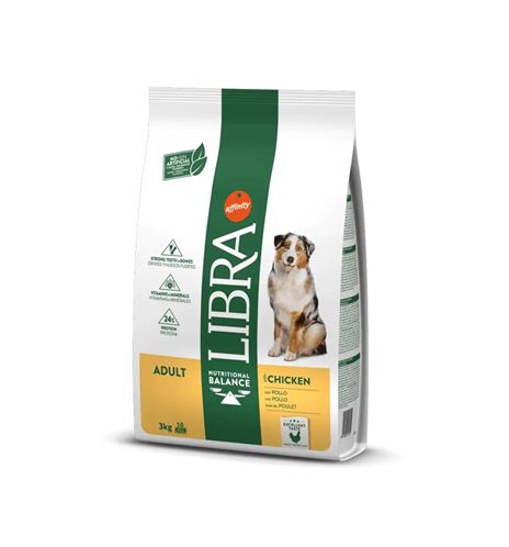 Libra Adult con Pollo pienso para perros 3kg