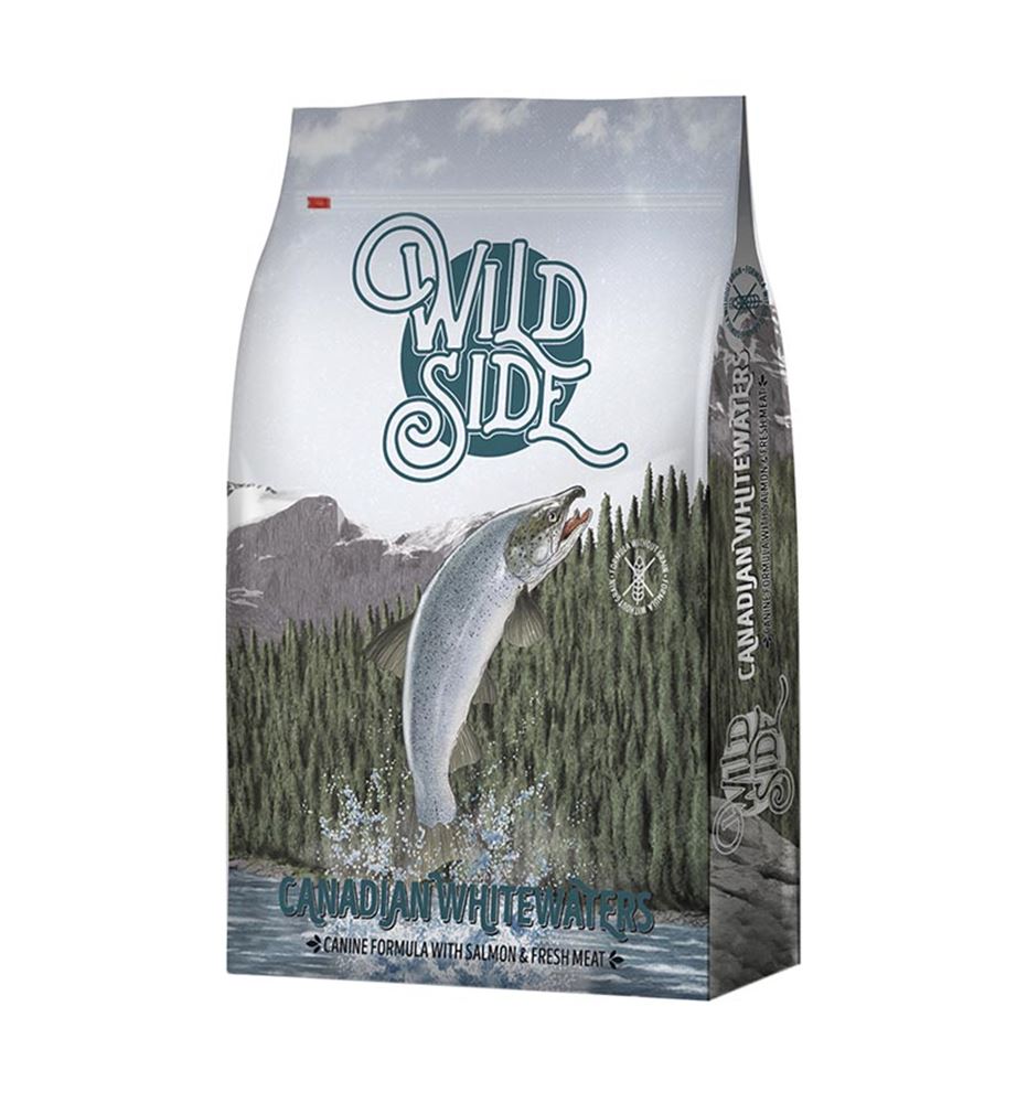 Wild Side Canadian Whitewaters Salmón pienso para perros 3kg