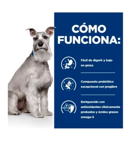 Hill's Prescription Diet Digestive Care i/d Low Fat pienso para perros - Cómo funciona