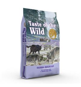 Taste Of The Wild Sierra Mountain Cordero pienso para perros