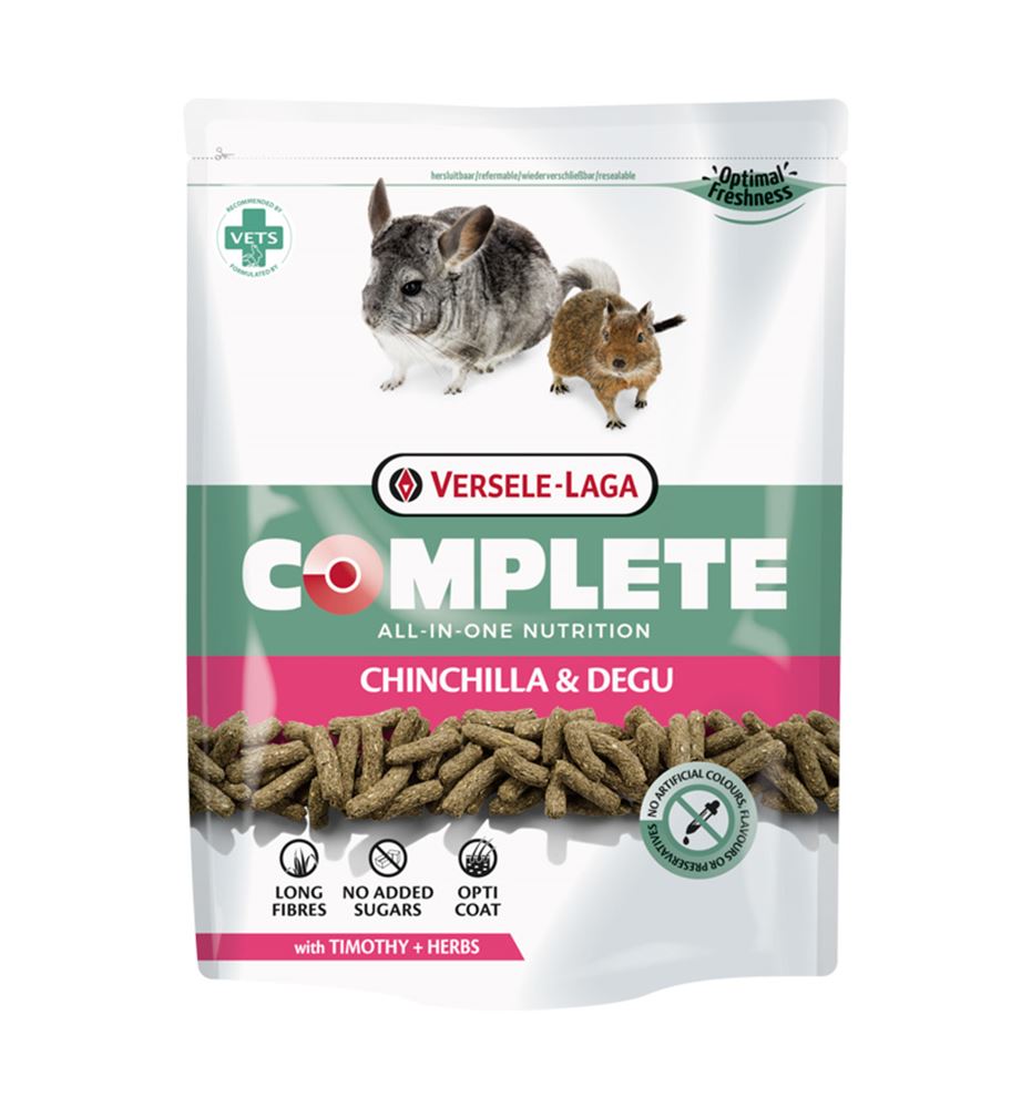 Versele Laga Complete pienso para chinchillas y degús 500g