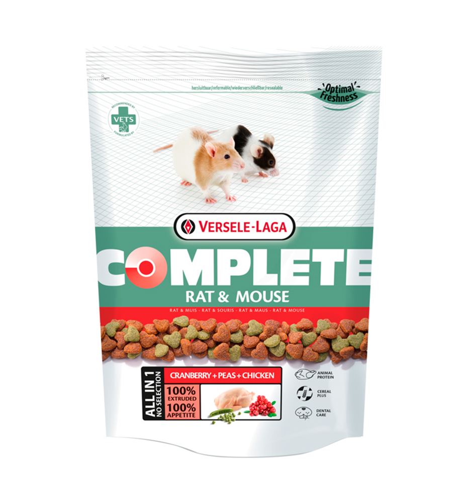 Versele Laga Complete pienso para ratas y ratones 500g