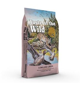 Taste Of The Wild Lowland Creek Pato y Codorniz pienso para gatos