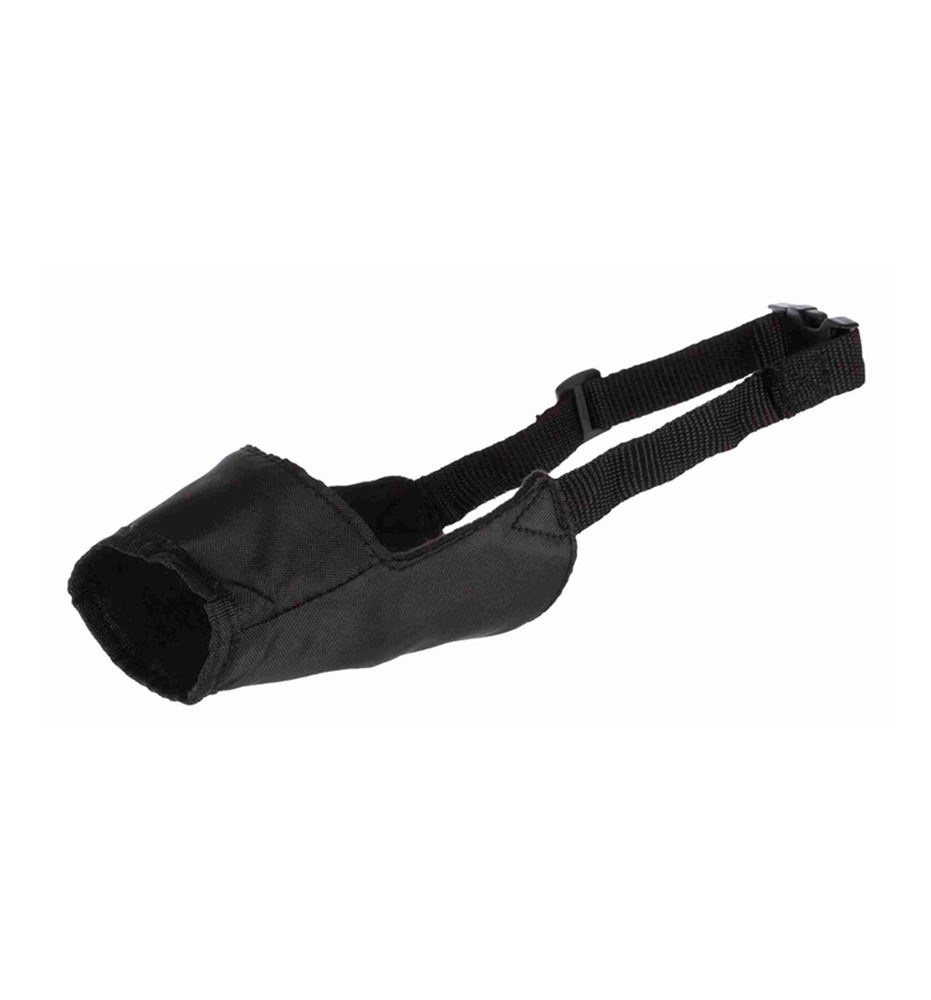 Bozal nylon negro para perros
