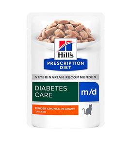 Hill's Prescription Diet Diabetes Care M/D Pollo sobre para gatos