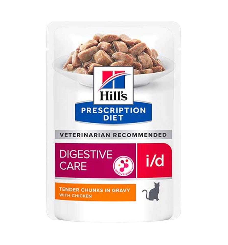 Hill's Prescription Diet Digestive Care I/D Pollo sobre para gatos