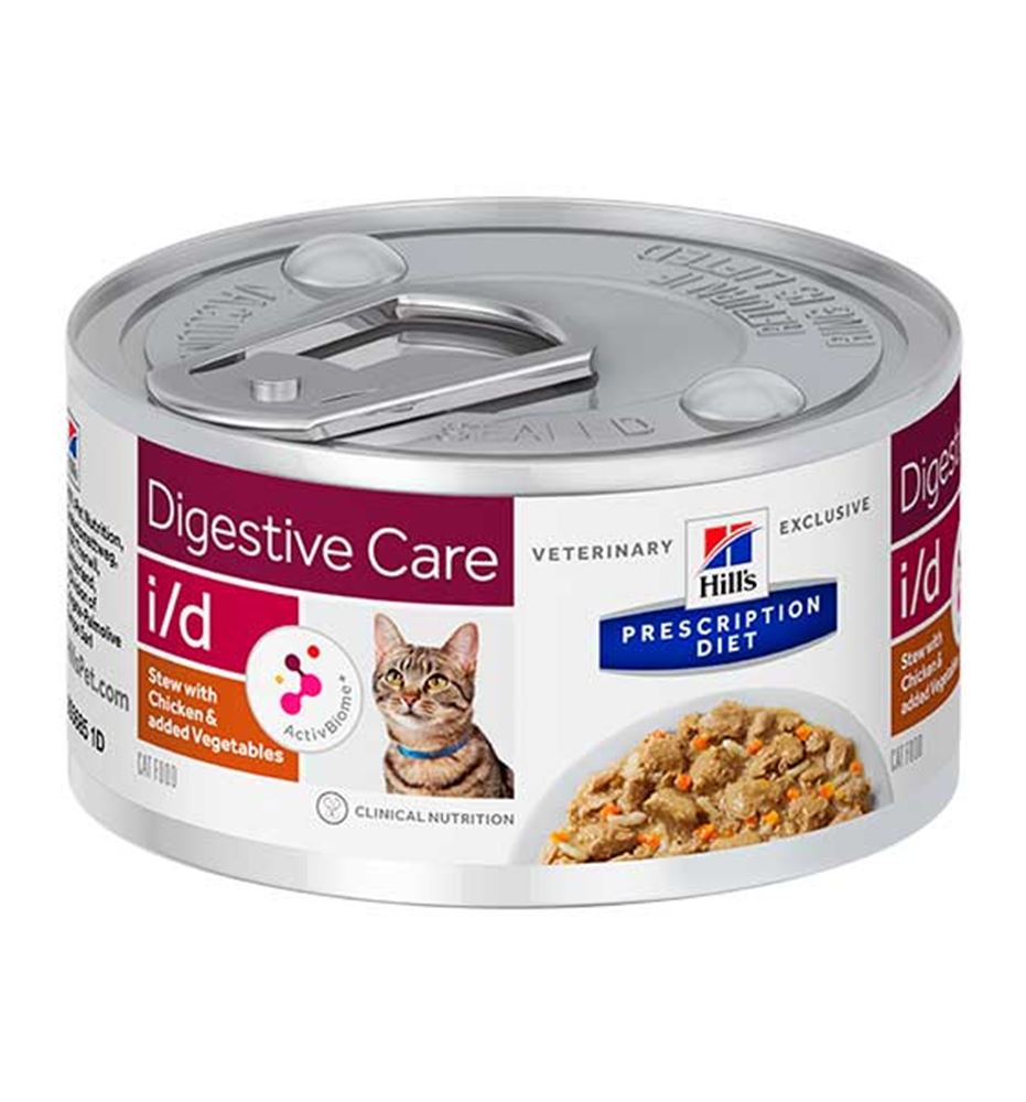 Hill's Prescription Diet Digestive Care I/D Pollo y Verduras lata para gatos