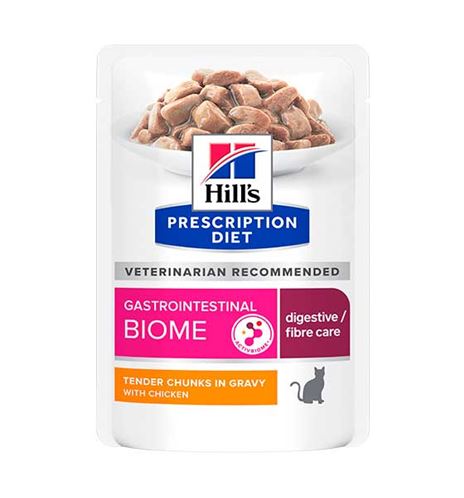 Hill's Prescription Diet Gastrointestinal Biome Pollo sobre para gatos