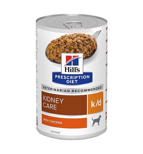 Hill's Prescription Diet Kidney Care K/D pollo lata para perros 370g