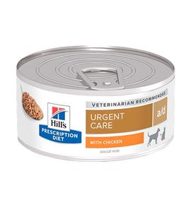 Hill's Prescription Diet Urgent Care A/D pollo lata para perros y gatos 156g