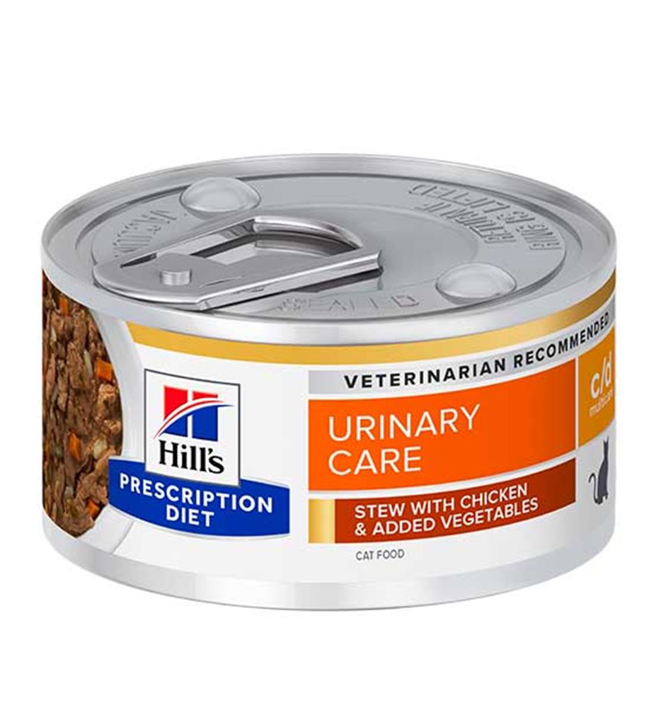 Hill's Prescription Diet Urinary Care C/D Multicare pollo y verduras pienso para gatos