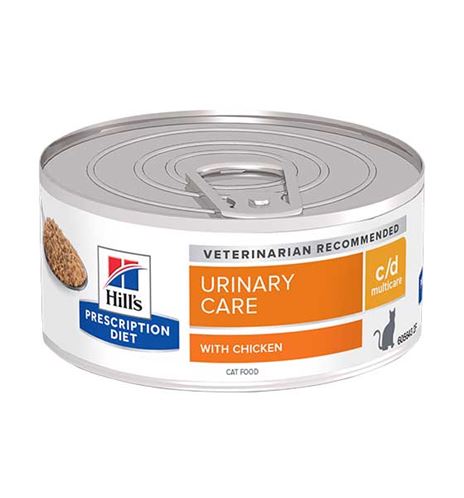 Hill's Prescription Diet Urinary Care C/D Multicare pollo lata para gatos