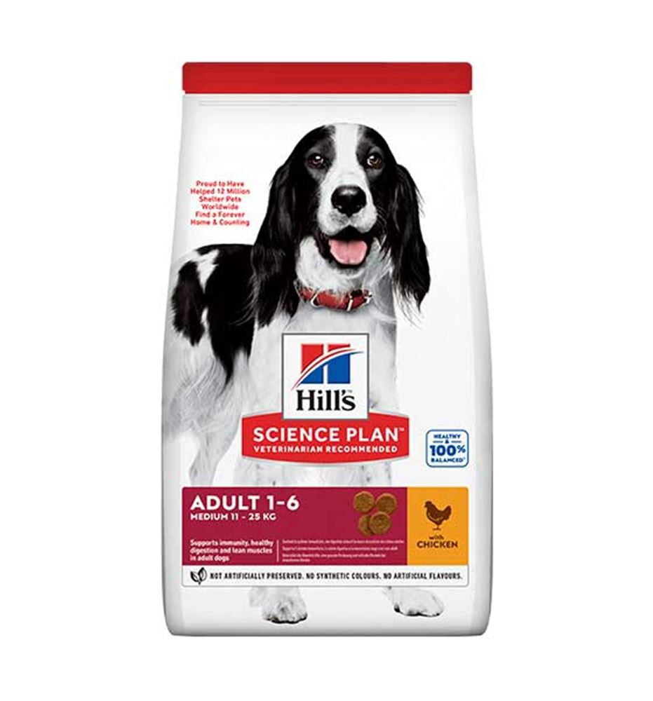 Hill's Science Plan Adult Medium Pollo pienso para perros