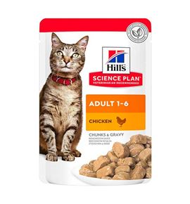 Hill's Science Plan Adult Pollo sobre para gatos