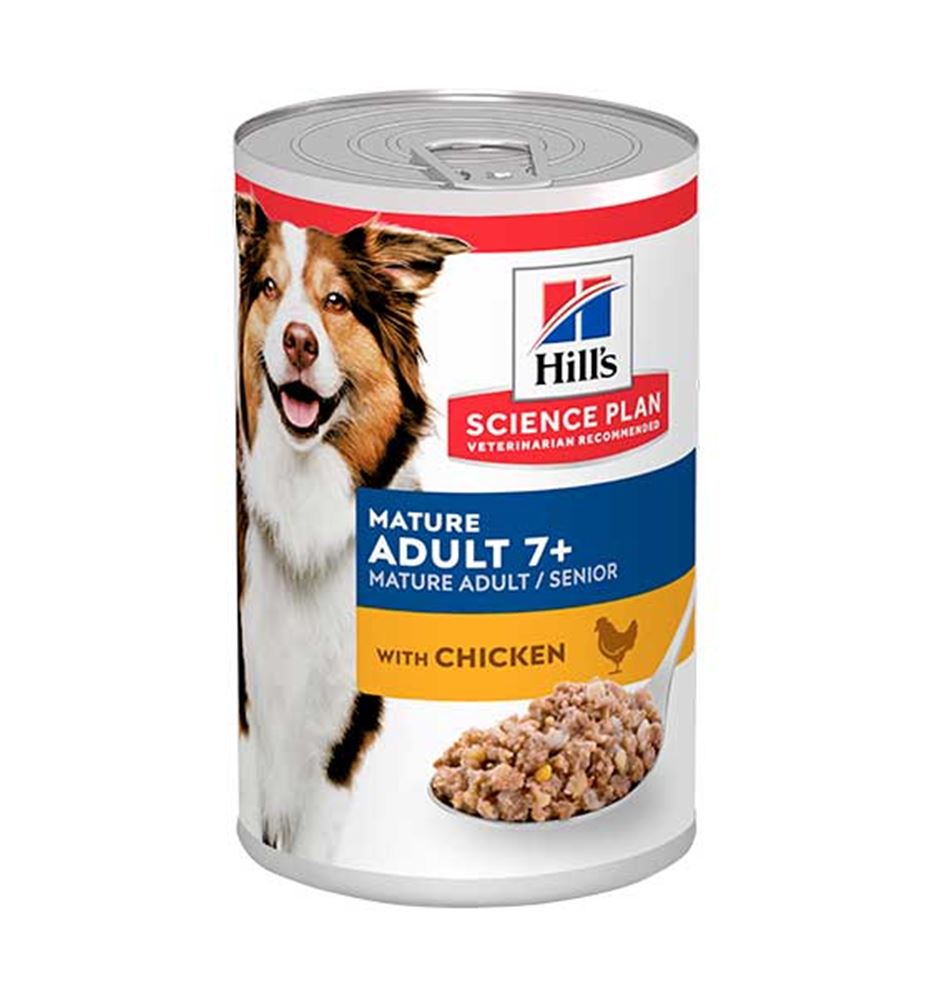 Hill's Science Plan Mature Adult pollo lata para perros