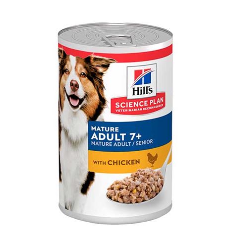 Hill's Science Plan Mature Adult pollo lata para perros