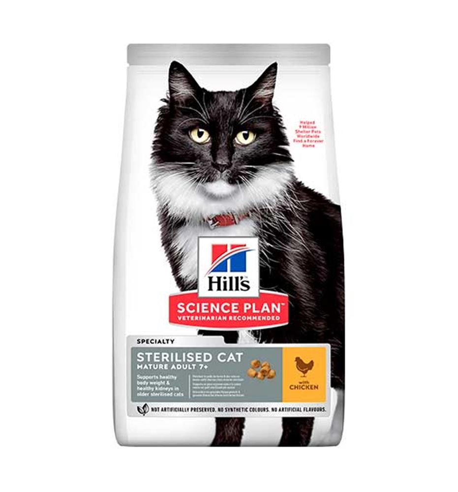 Hill's Science Plan Mature Sterilised Cat Pollo pienso para gatos