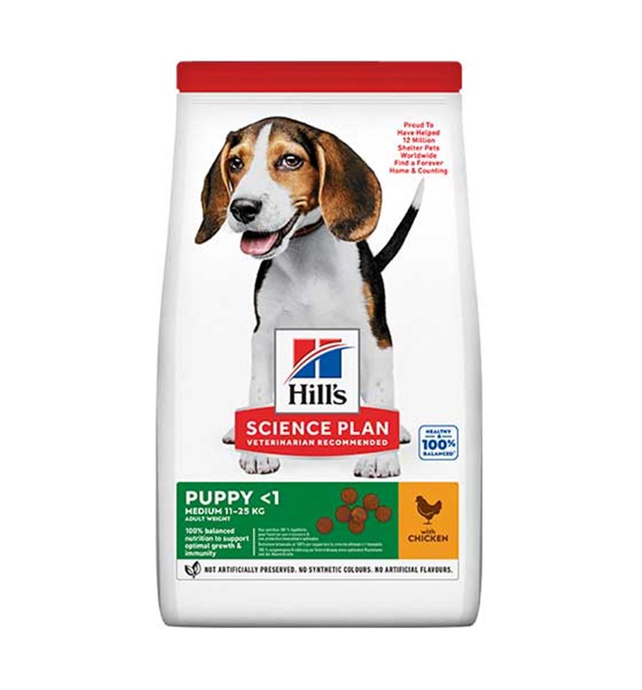 Hill's Science Plan Puppy Medium Pollo pienso para perros