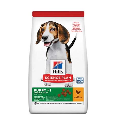 Hill's Science Plan Puppy Medium Pollo pienso para perros