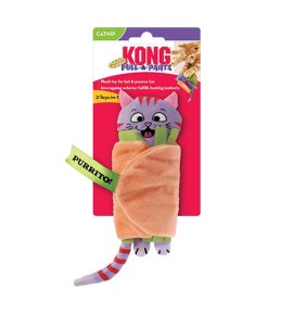 Kong Pull-A-Partz Purrito peluche para gatos