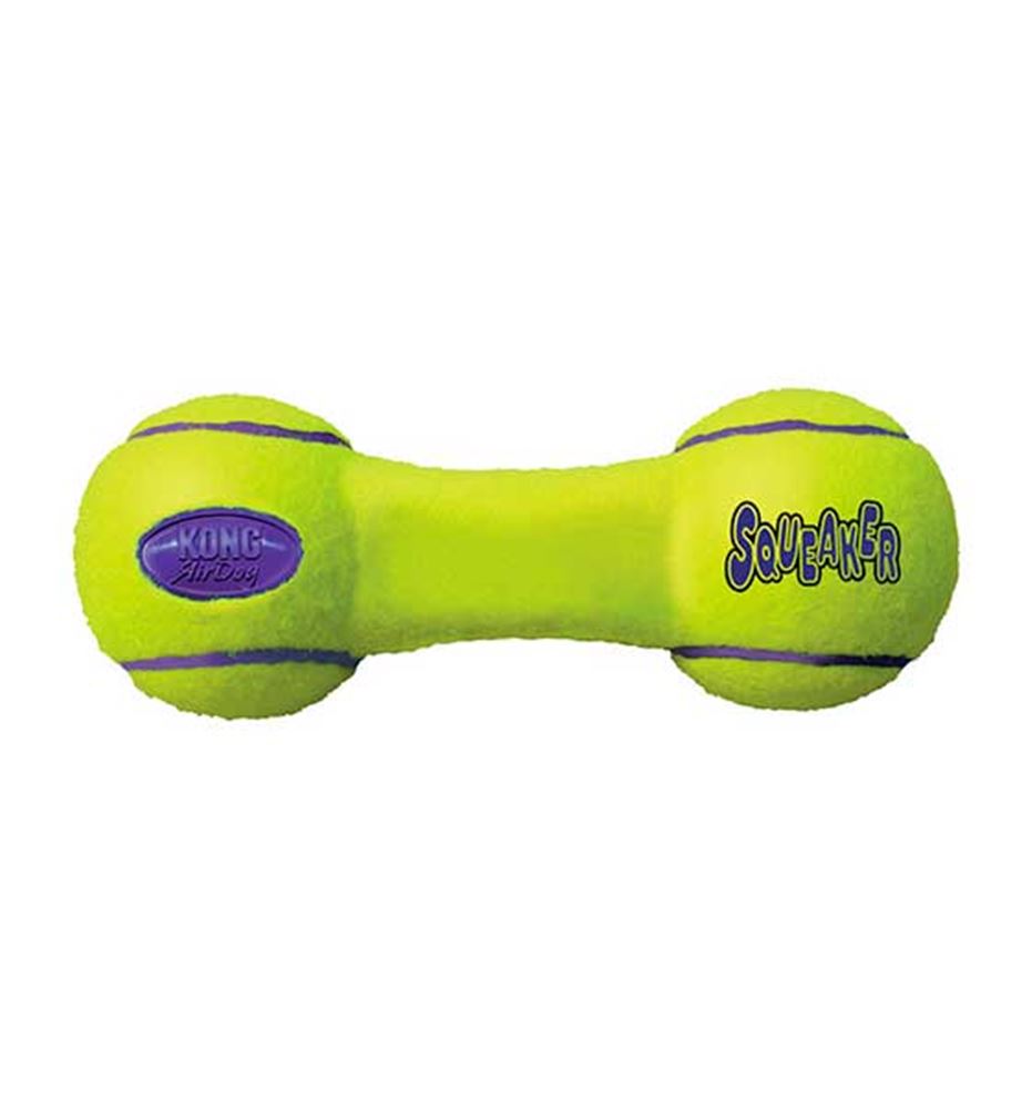 Kong AirDog Squeaker Mancuerna juguete para perro