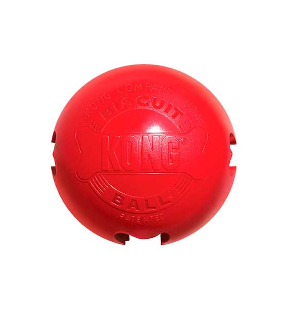 Kong Biscuit Bola Pelota para galletas juguete para perros