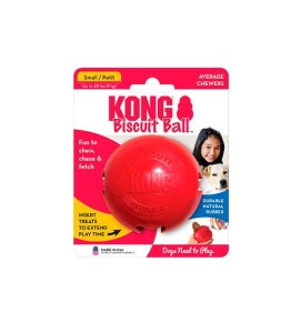 Kong Biscuit Bola Pelota para galletas juguete para perros