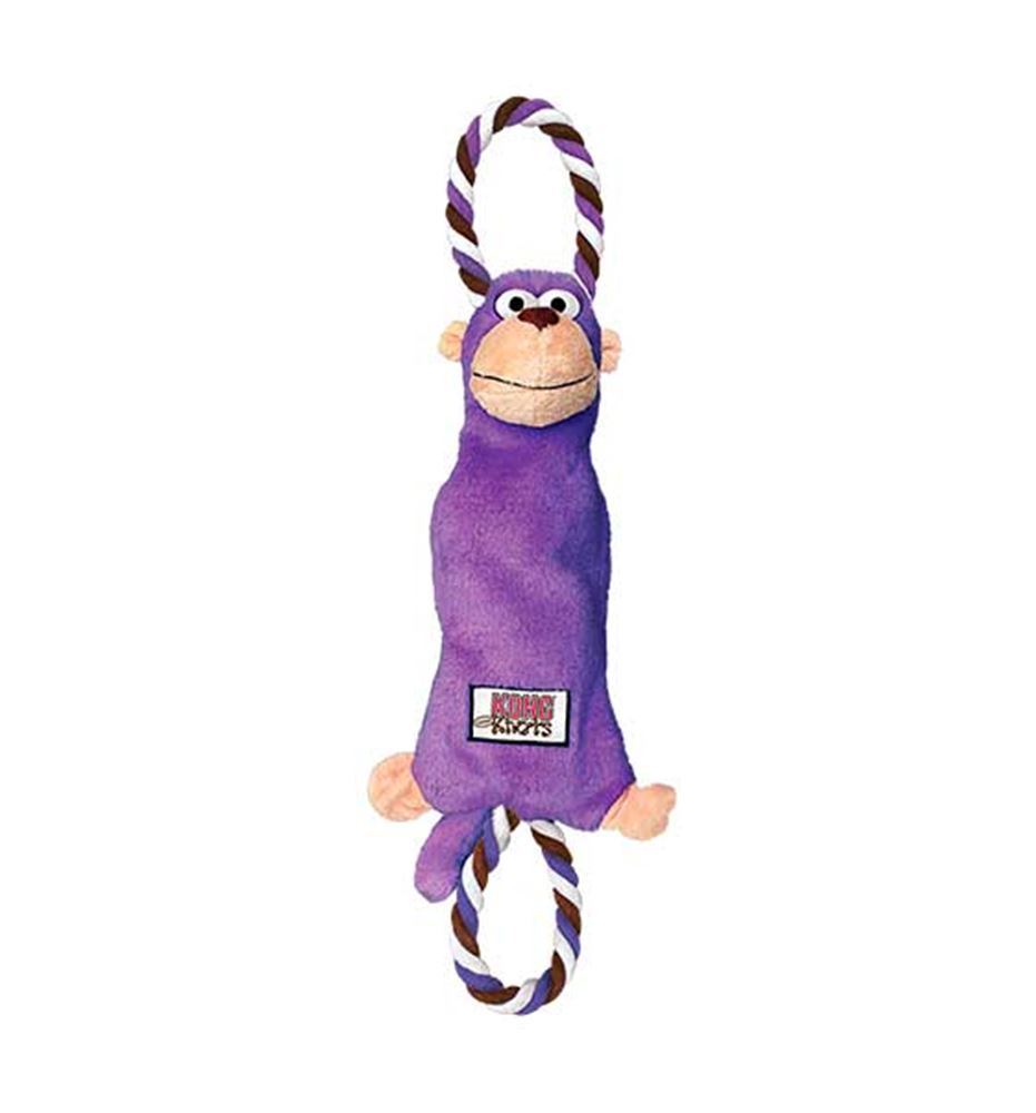 Kong Tugger Knots Mono de peluche para perros