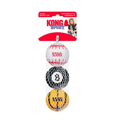 Kong Sport 3 Pelotas para perros - Talla L