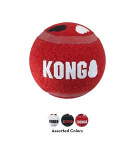 Kong Signature Sport 2PK pelotas para perros - Variedades