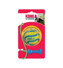 Kong Wavz Bunji Ball pelota con cuerda para perros - Talla M